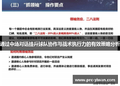 通过中场对话提升球队协作与战术执行力的有效策略分析 通过中场对话提升球队协作与战术执行力的有效策略分析